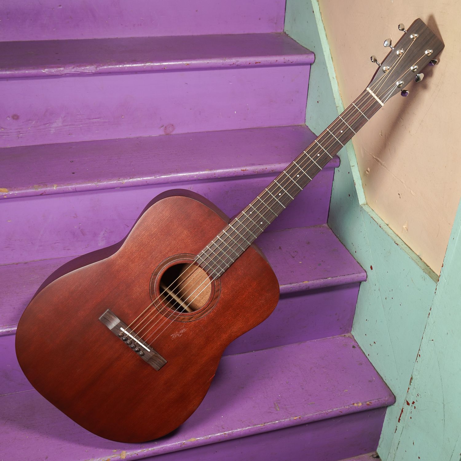 2020s Thomas Lamb “Georgia” 000-Size Mahogany guitar