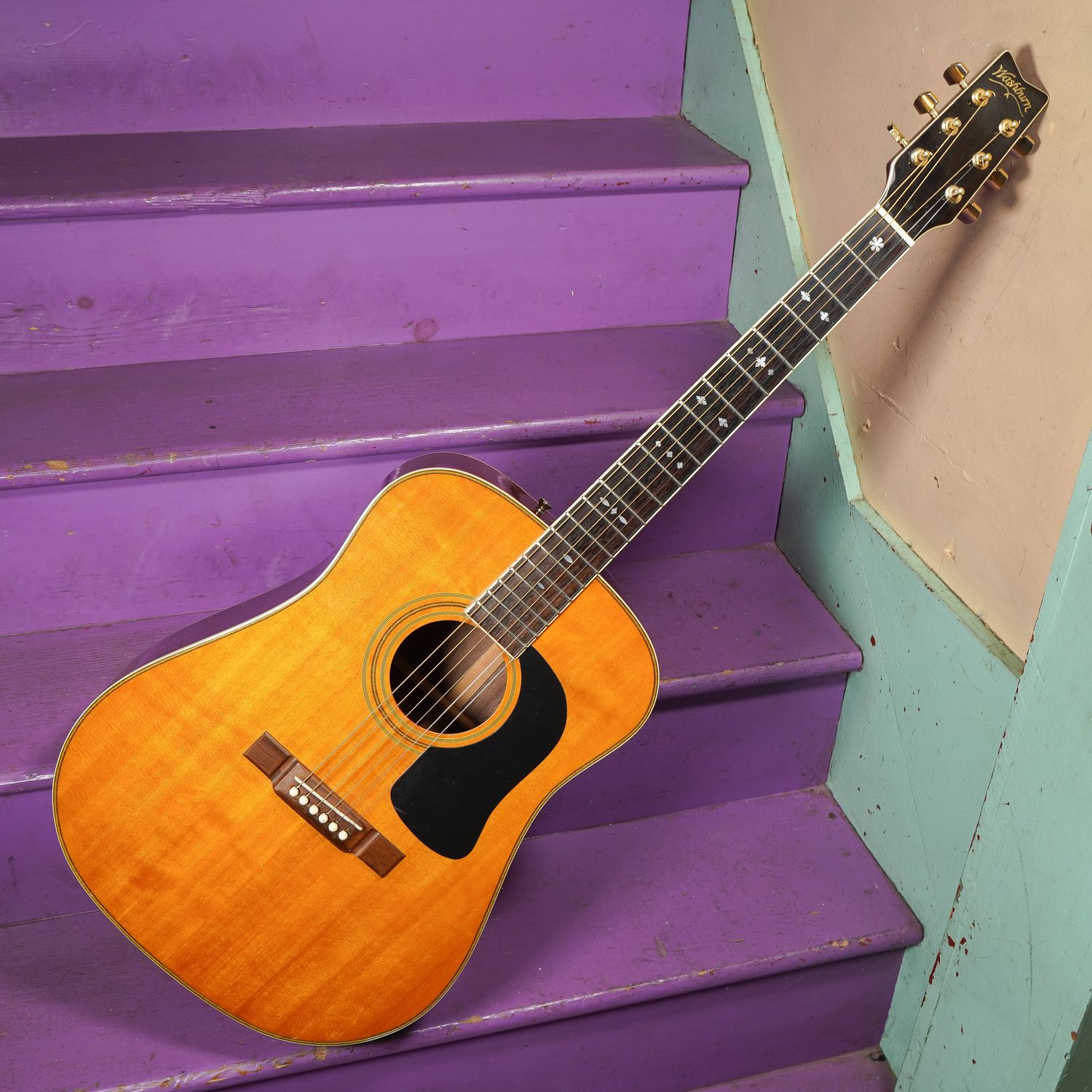 1980s Washburn D28S Dreadnought Guitar 1980s Washburn D28S Dreadnought Guitar