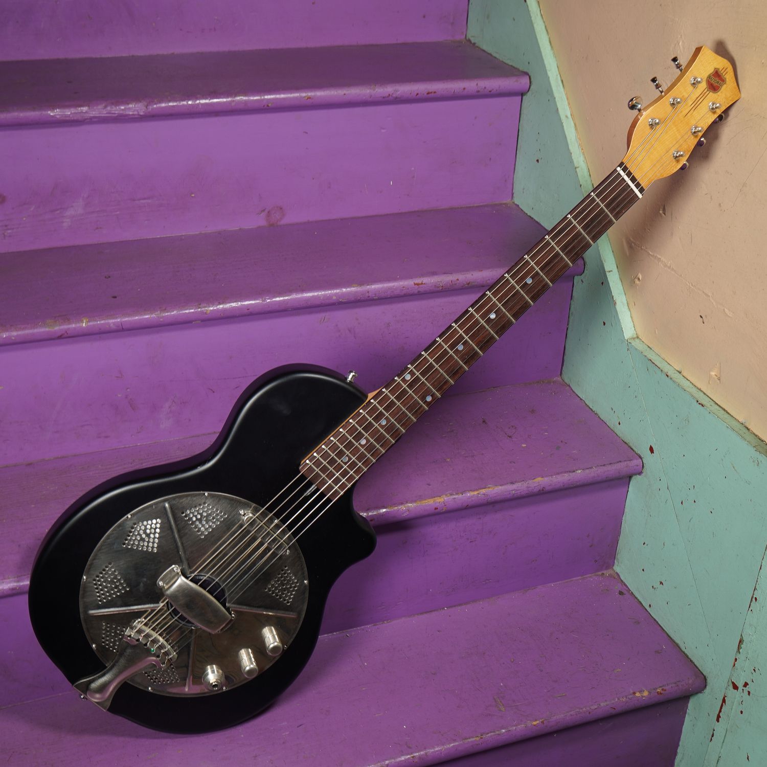 2010s National Resolectric Jr Solidbody Electric Resonator Guitar