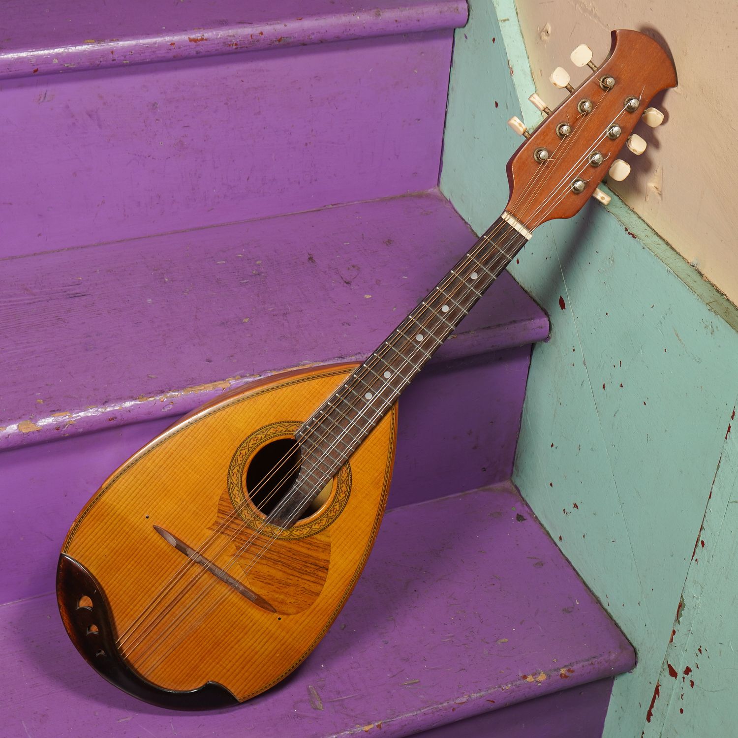 1970s Suzuki Spruce/Maple Bowlback Mandolin