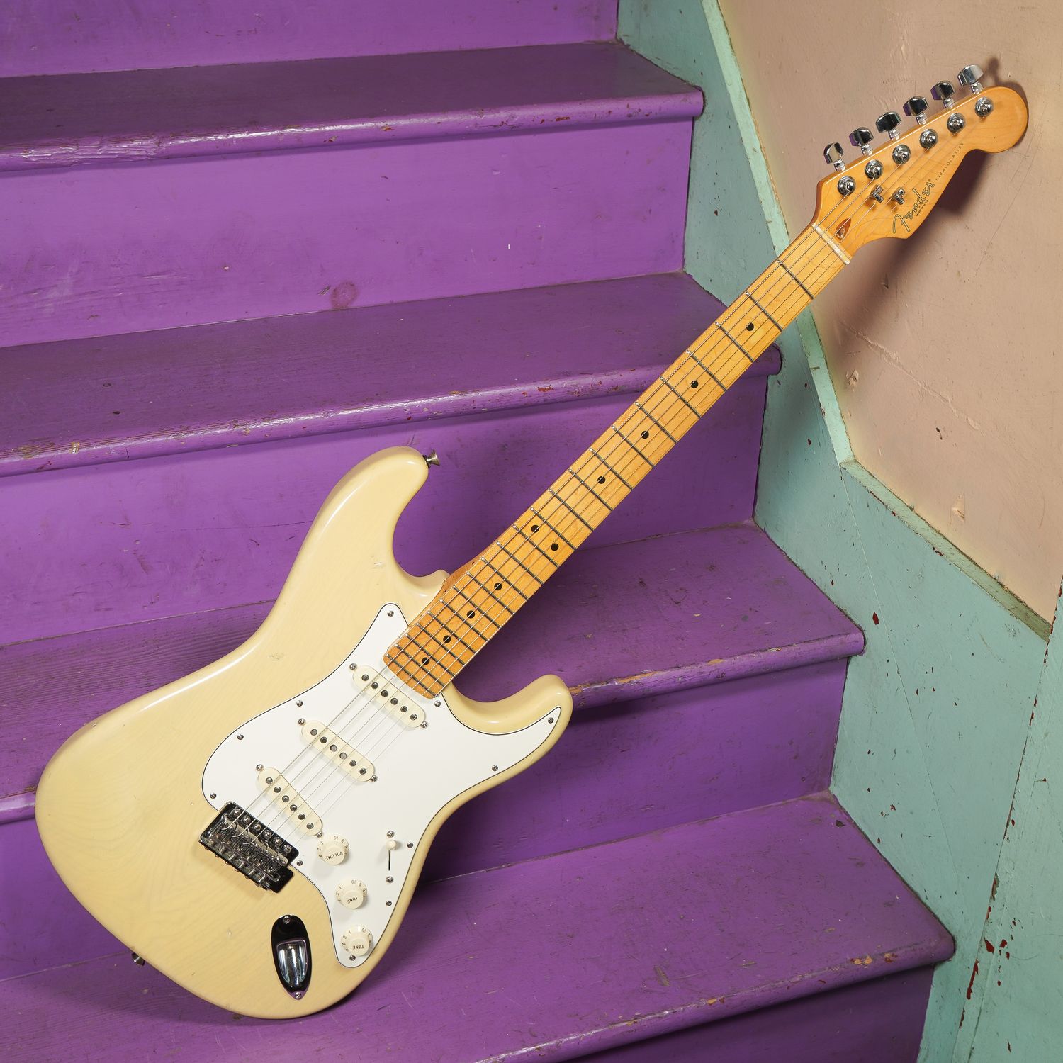 1997/1983 Fender/Schecter Partscaster Stratocaster Electric Guitar