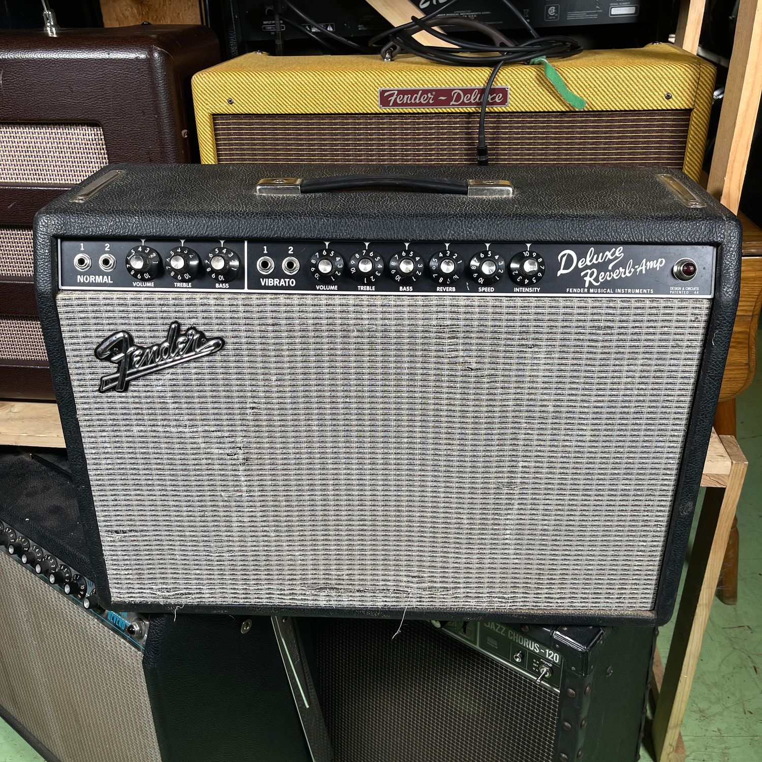 2010s Fender Deluxe Reverb 22w 1x12" Tube Amp Combo