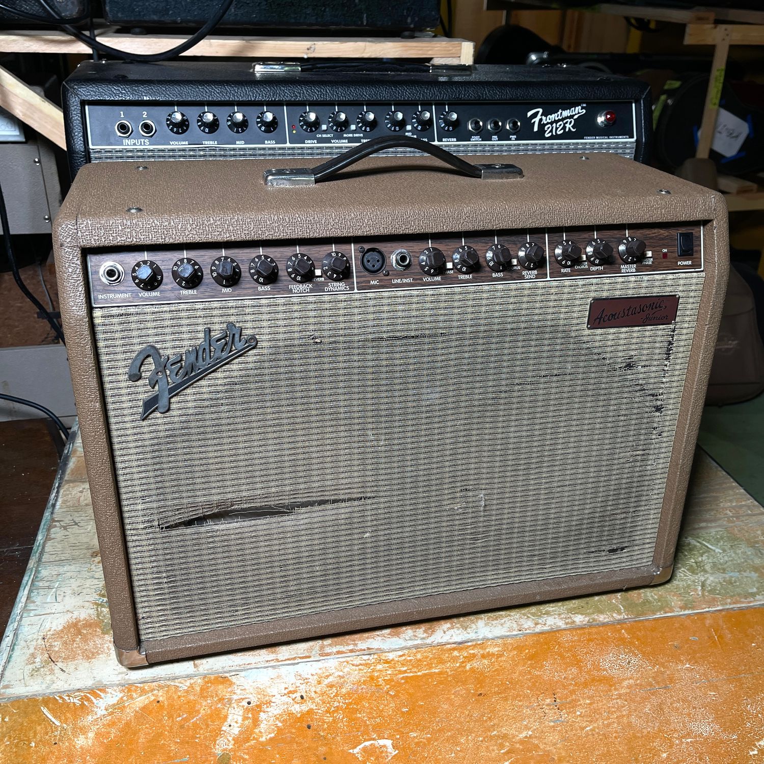 2000s Fender Acoustasonic Jr 80w Acoustic Amplifier (No Shipping) 2000s Fender Acoustasonic Jr 80w Acoustic Amplifier (No Shipping)