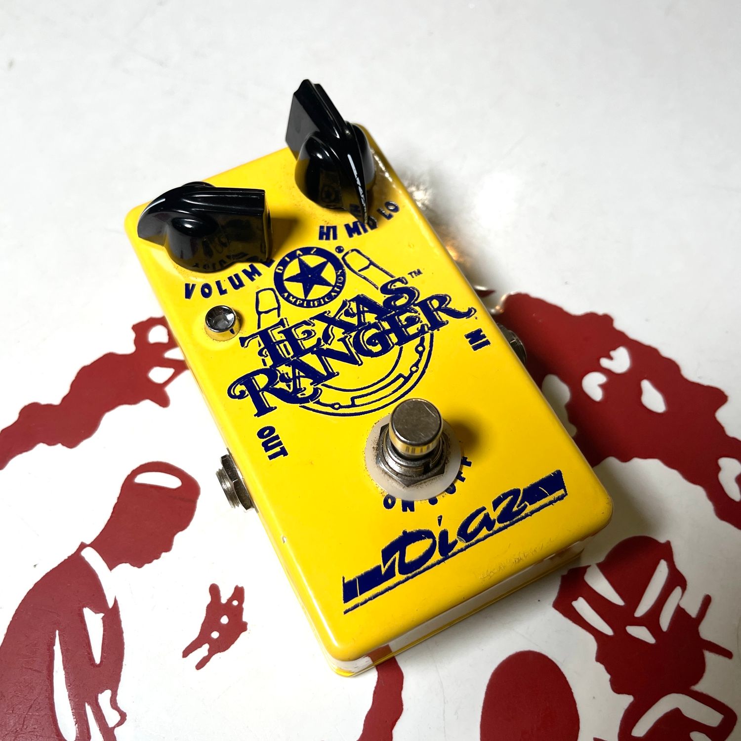 1990s/2000s Cesar Diaz Texas Ranger (Dallas Rangemaster) Boost Pedal
