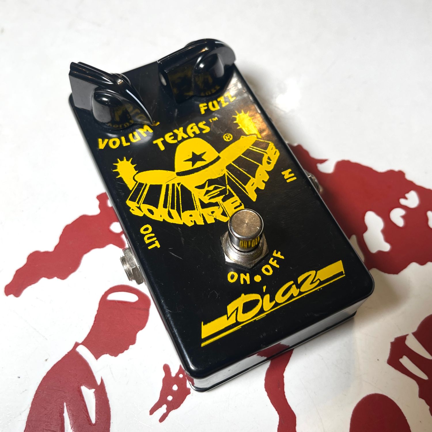 1990s/2000s Cesar Diaz Texas Square Face Fuzz Pedal