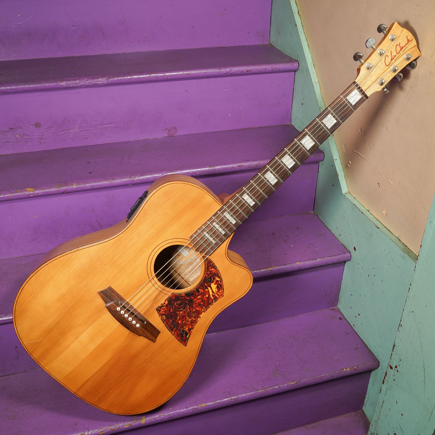 2010s Cole Clark FL2AC Cutaway Dreadnought Acoustic Guitar 2010s Cole Clark FL2AC Cutaway Dreadnought Acoustic Guitar