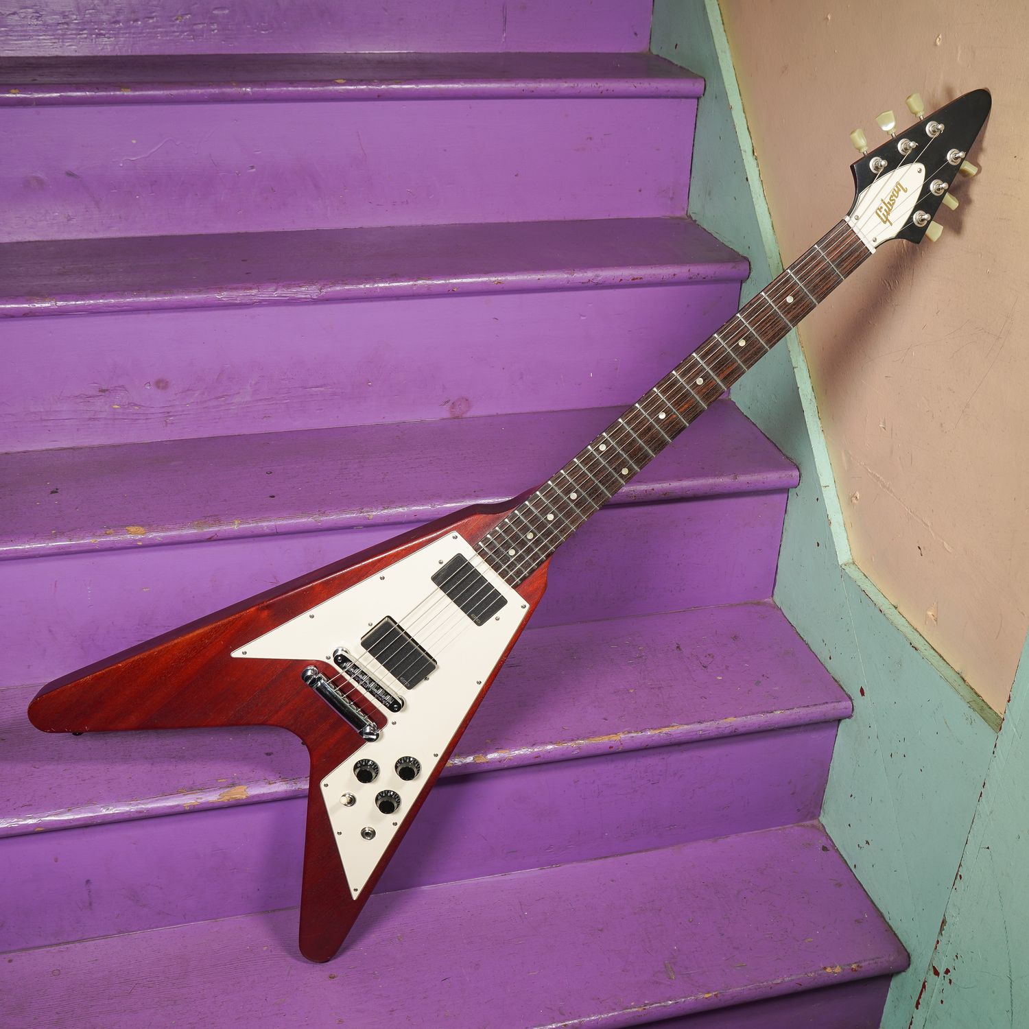 2008 Gibson Flying V Faded Electric Guitar w/Active EMG Pickups 2008 Gibson Flying V Faded Electric Guitar w/Active EMG Pickups