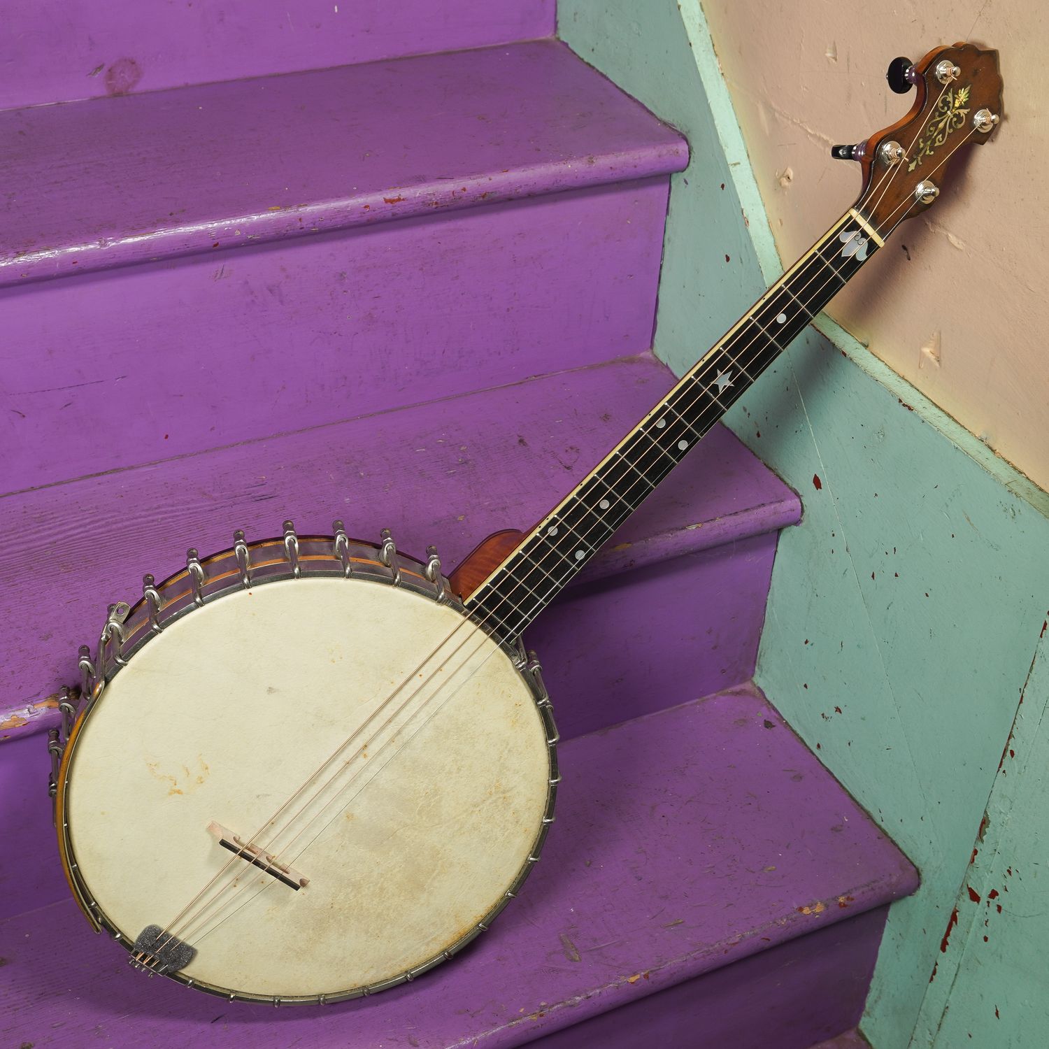 1922 Vega Tubaphone Resonator Tenor Banjo