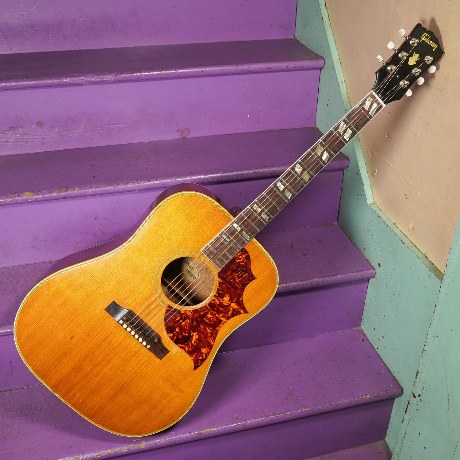1965 Gibson SJN Country Western Dreadnought Guitar