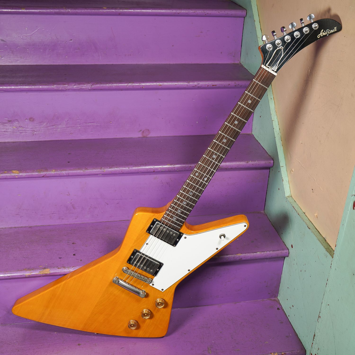 1970s Aria Pro II EX750 Explorer-Style Electric Guitar 1970s Aria Pro II EX750 Explorer-Style Electric Guitar