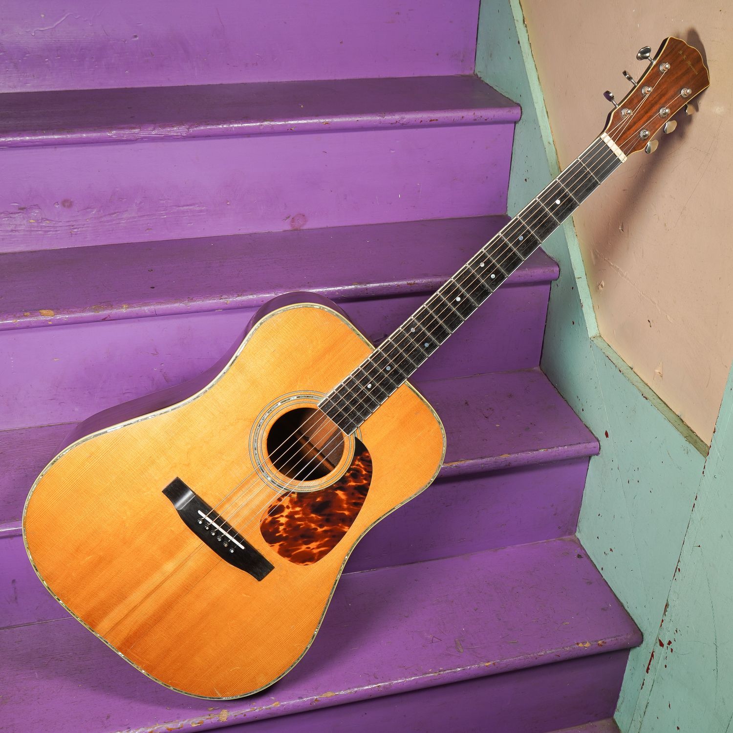 1970s Mossman Brazilian Rosewood Dreadnought Guitar