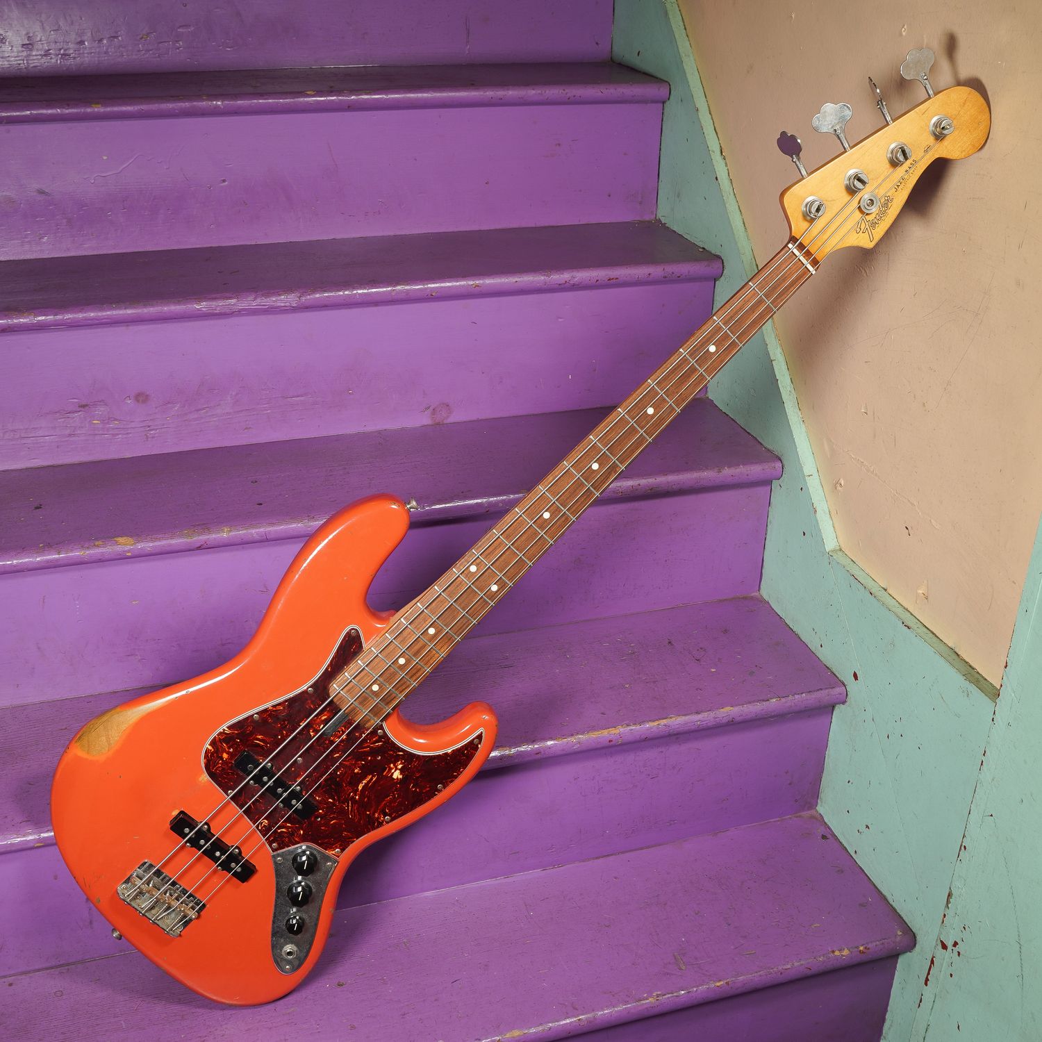 2019 Fender Mexico Road Worn Jazz Bass Electric Bass Guitar 2019 Fender Mexico Road Worn Jazz Bass Electric Bass Guitar