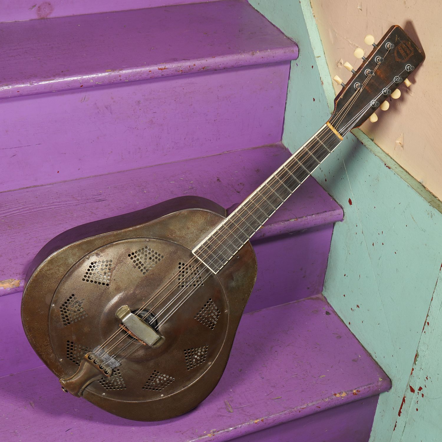 1936 National Triolian Resonator Mandolin