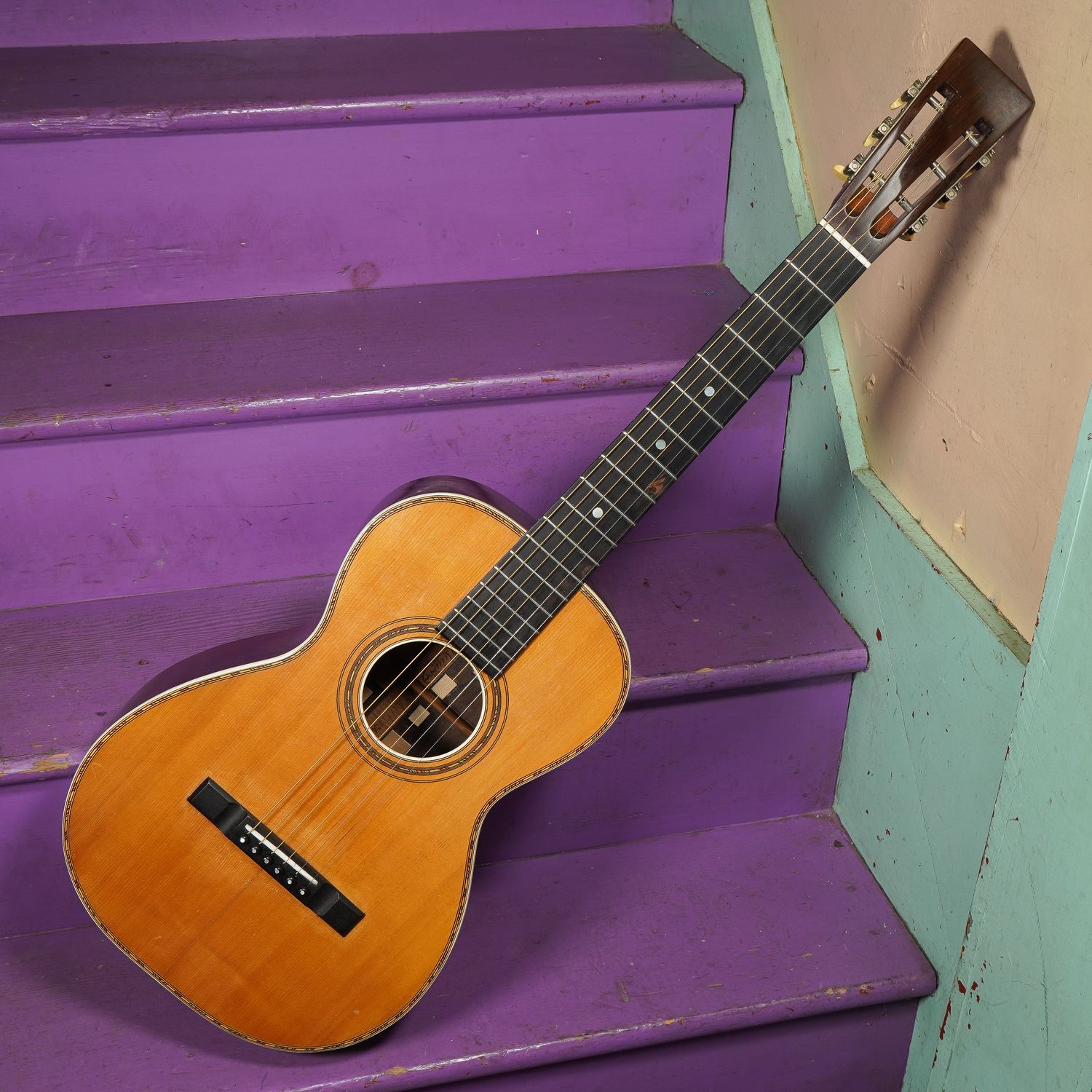 1910s Maurer (Larson) X-Braced Parlor Guitar