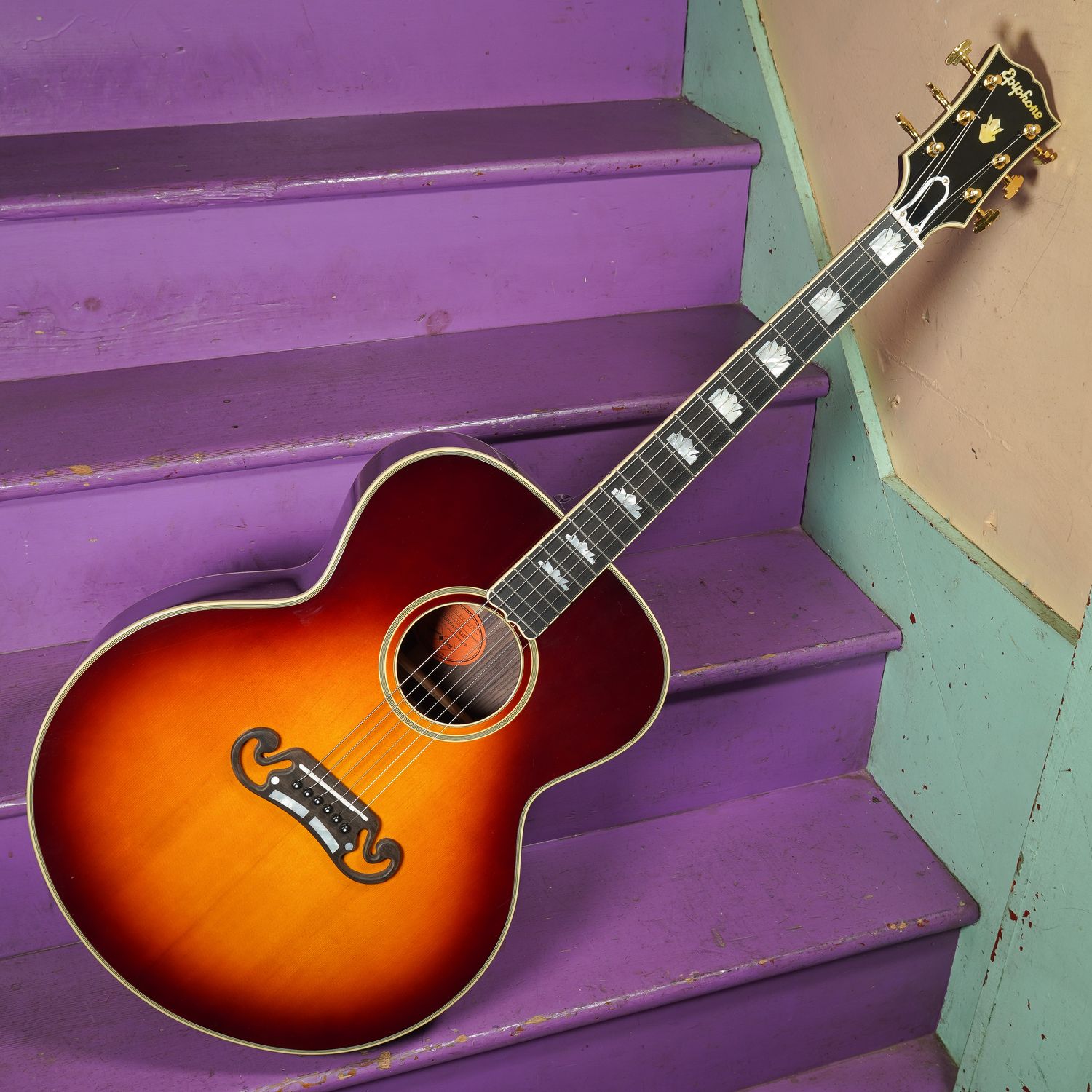 2025 Epiphone Pre-War SJ-200 Jumbo Guitar