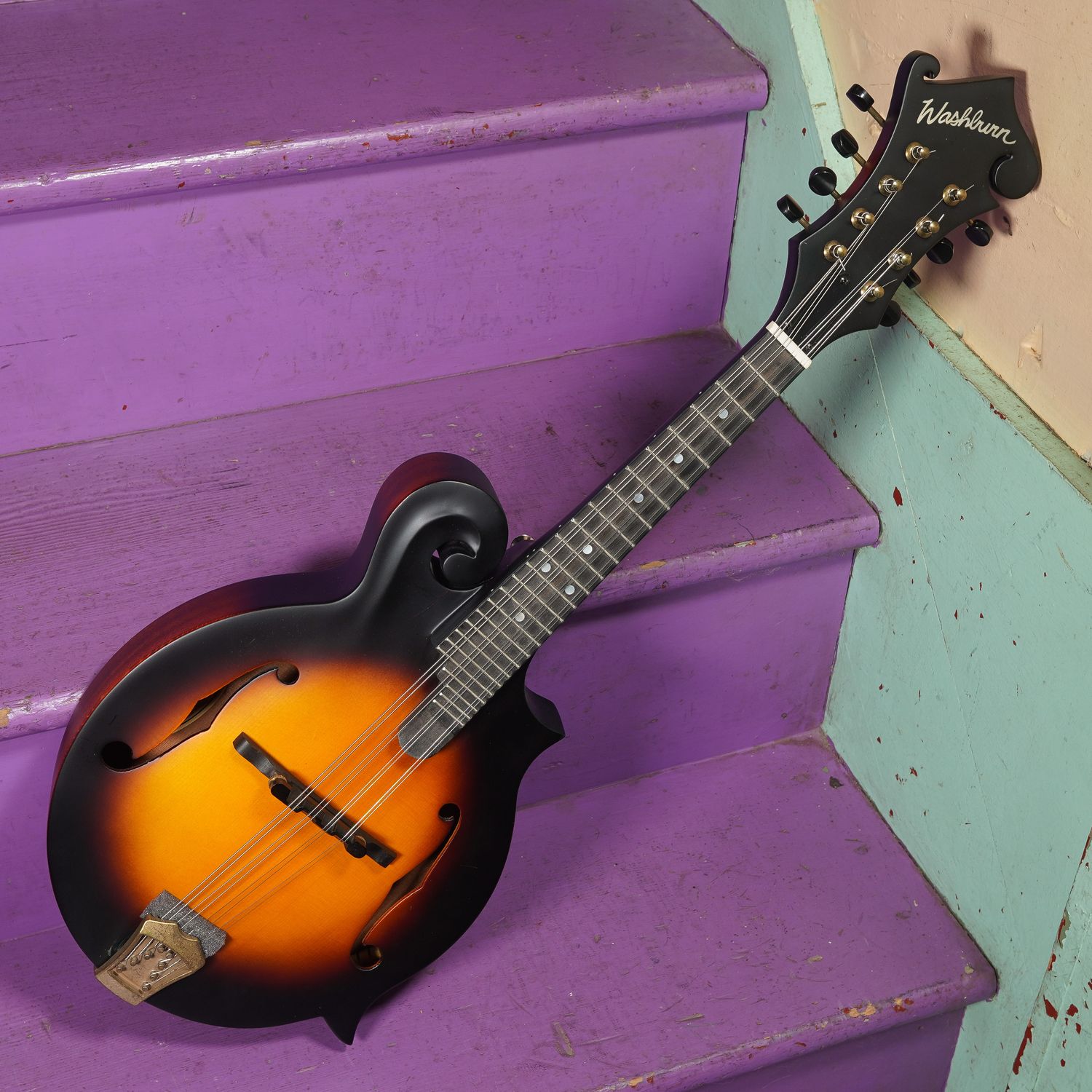 2020 Washburn M108SWK F-Style Carved Mandolin 2020 Washburn M108SWK F-Style Carved Mandolin