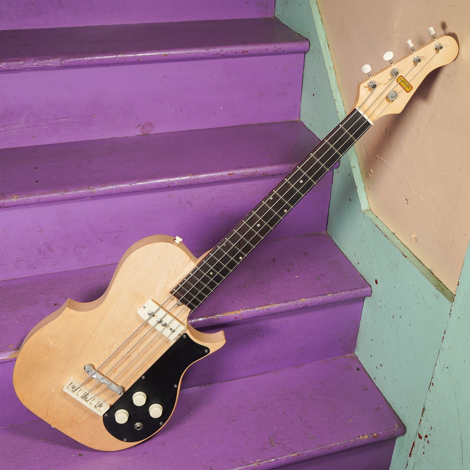 1950s Carvin 7-BG Pocket Short Scale Electric Bass Guitar