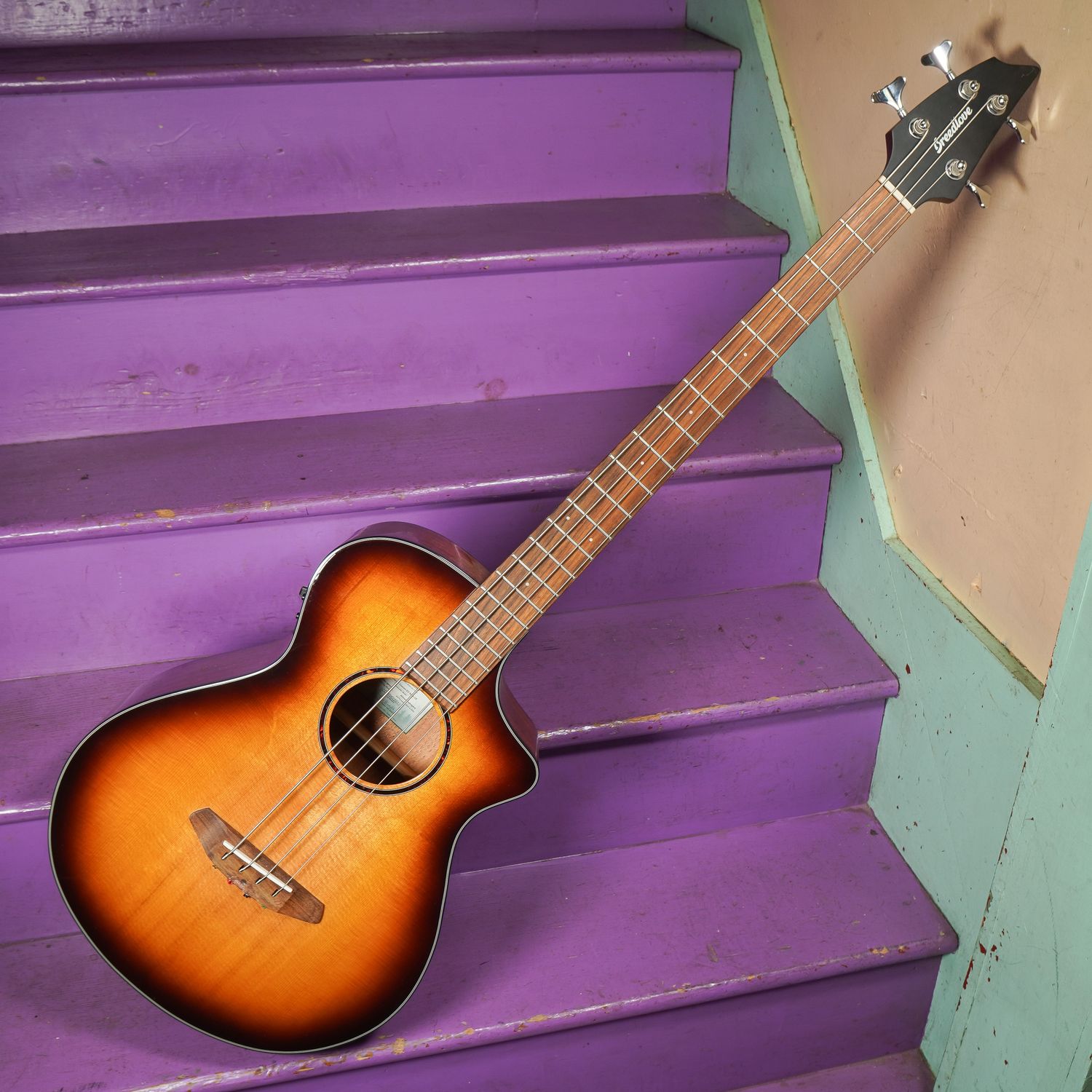 2021 Breedlove Discovery S Concert ED Acoustic/Electric Bass Guitar 2021 Breedlove Discovery S Concert ED Acoustic/Electric Bass Guitar