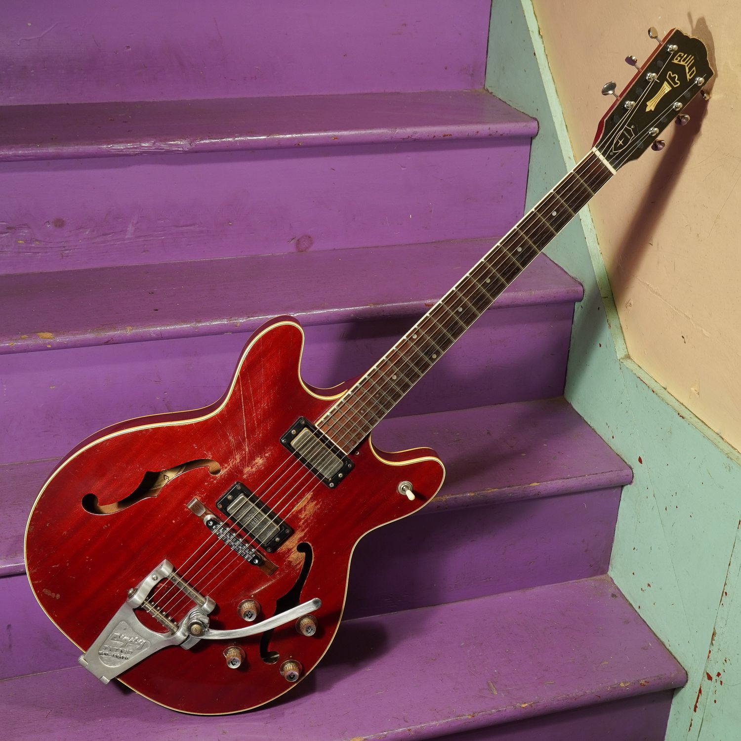 1967 Guild Starfire IV XII 6-String Conversion Electric Guitar 1967 Guild Starfire IV XII 6-String Conversion Electric Guitar