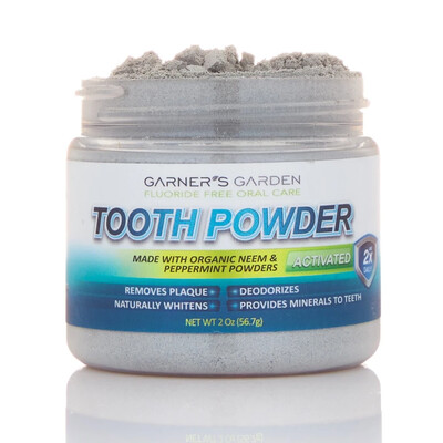 Garner&#39;s Garden Organic Tooth Powder (4oz)