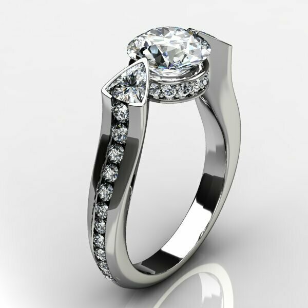 Bridal 3 Stone Designs 24