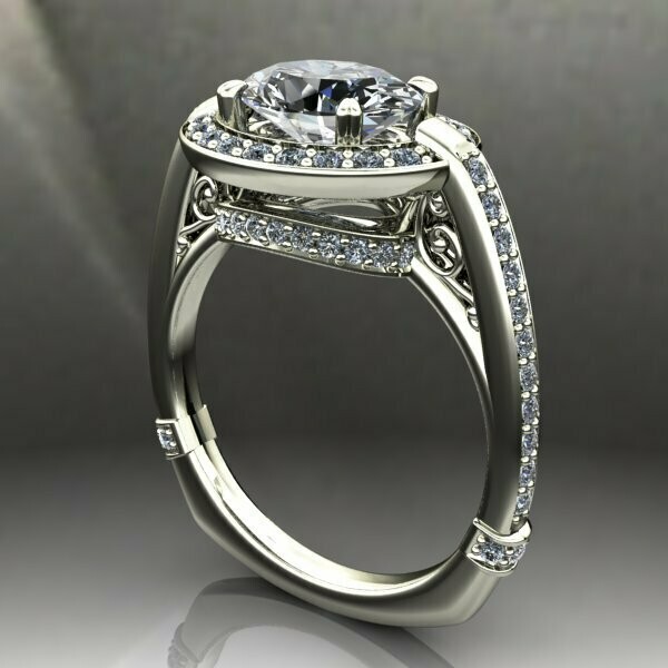 Bridal Halo Designs 36