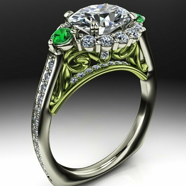 Bridal 3 Stone Designs 40
