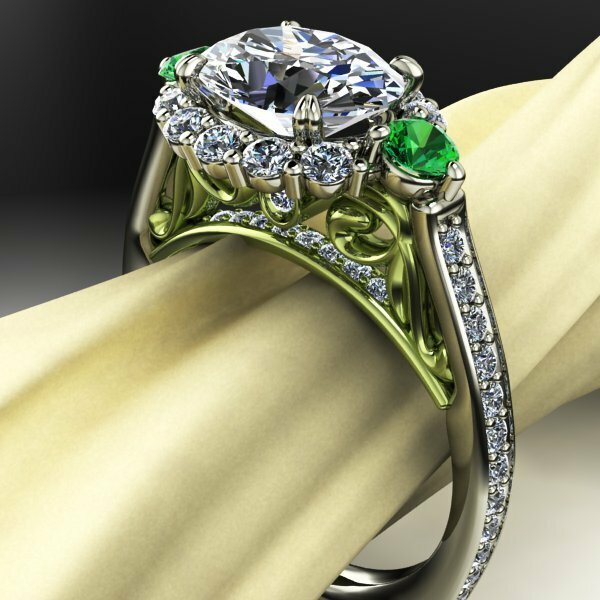 Bridal 3 Stone Designs 40