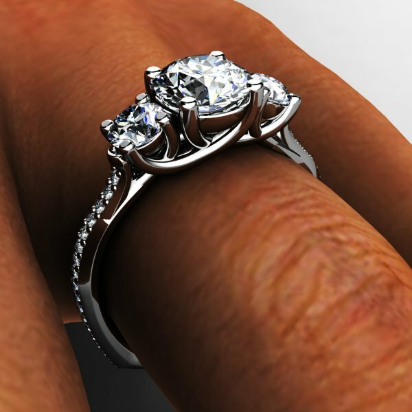 Bridal 3 Stone Designs 33