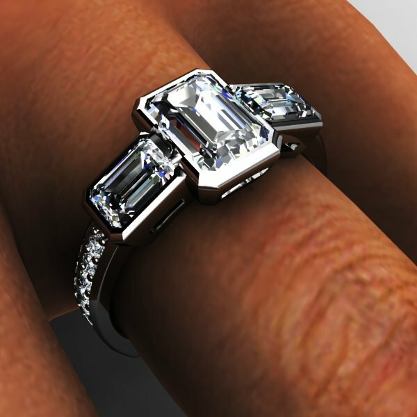 Bridal 3 Stone Designs 35