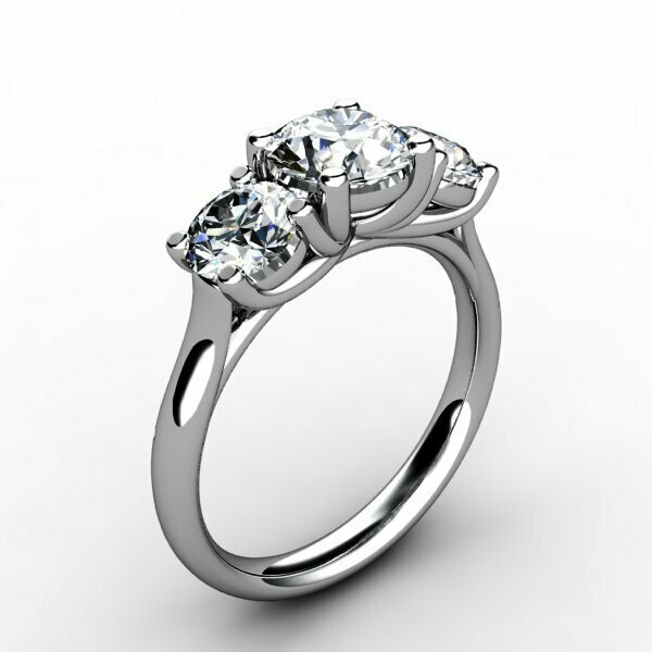Bridal 3 Stone Designs 38