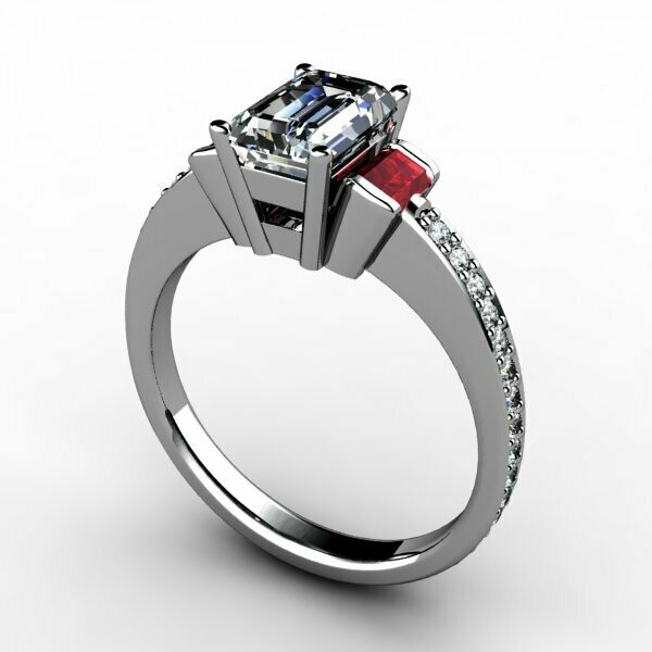 Bridal 3 Stone Designs 34