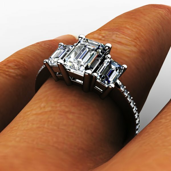 Bridal 3 Stone Designs 40