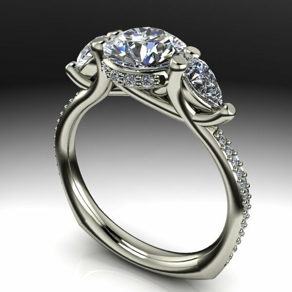 Bridal 3 Stone Designs 44