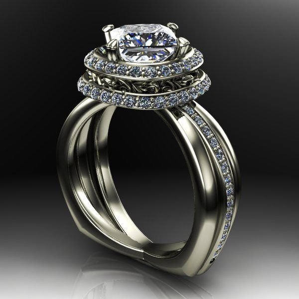 Bridal Halo Design 8