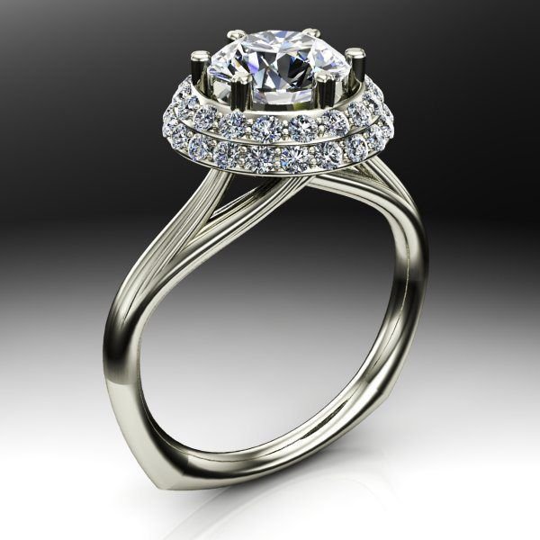 Bridal Halo Design 30