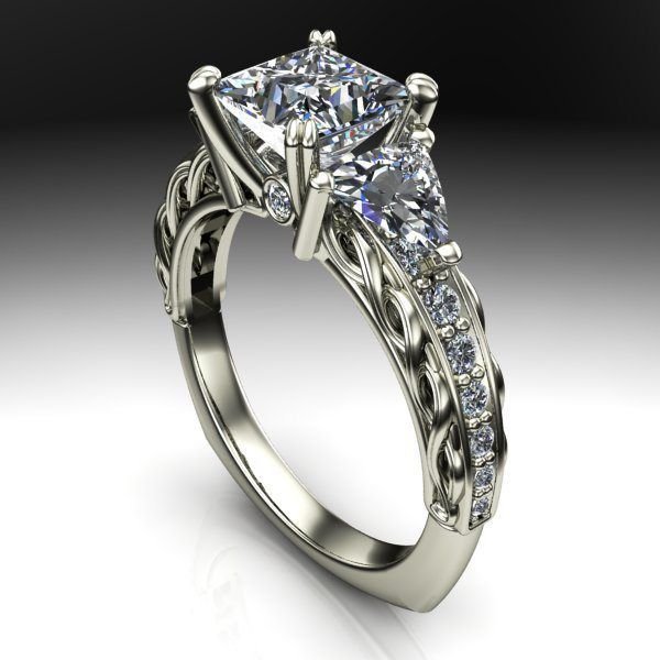 Bridal 3 Stone Design 5