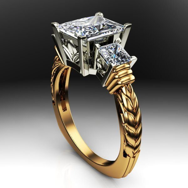 Bridal 3 Stone Design 6