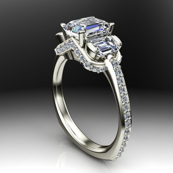 Bridal 3 Stone Design 7