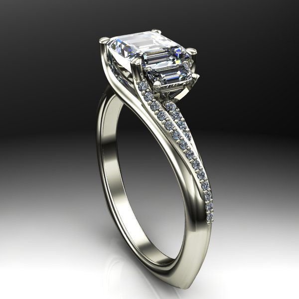 Bridal 3 Stone Design 9