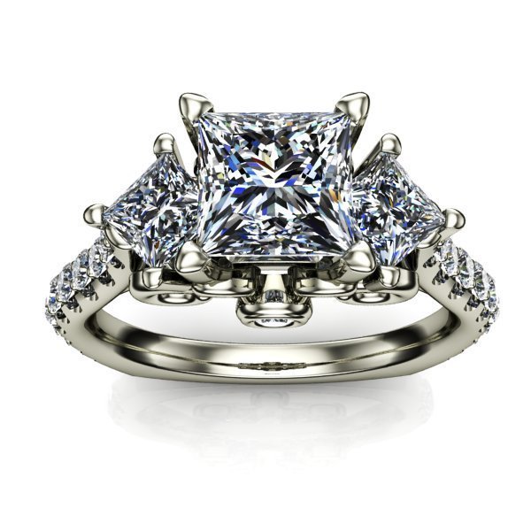 Bridal 3 Stone Design 1A