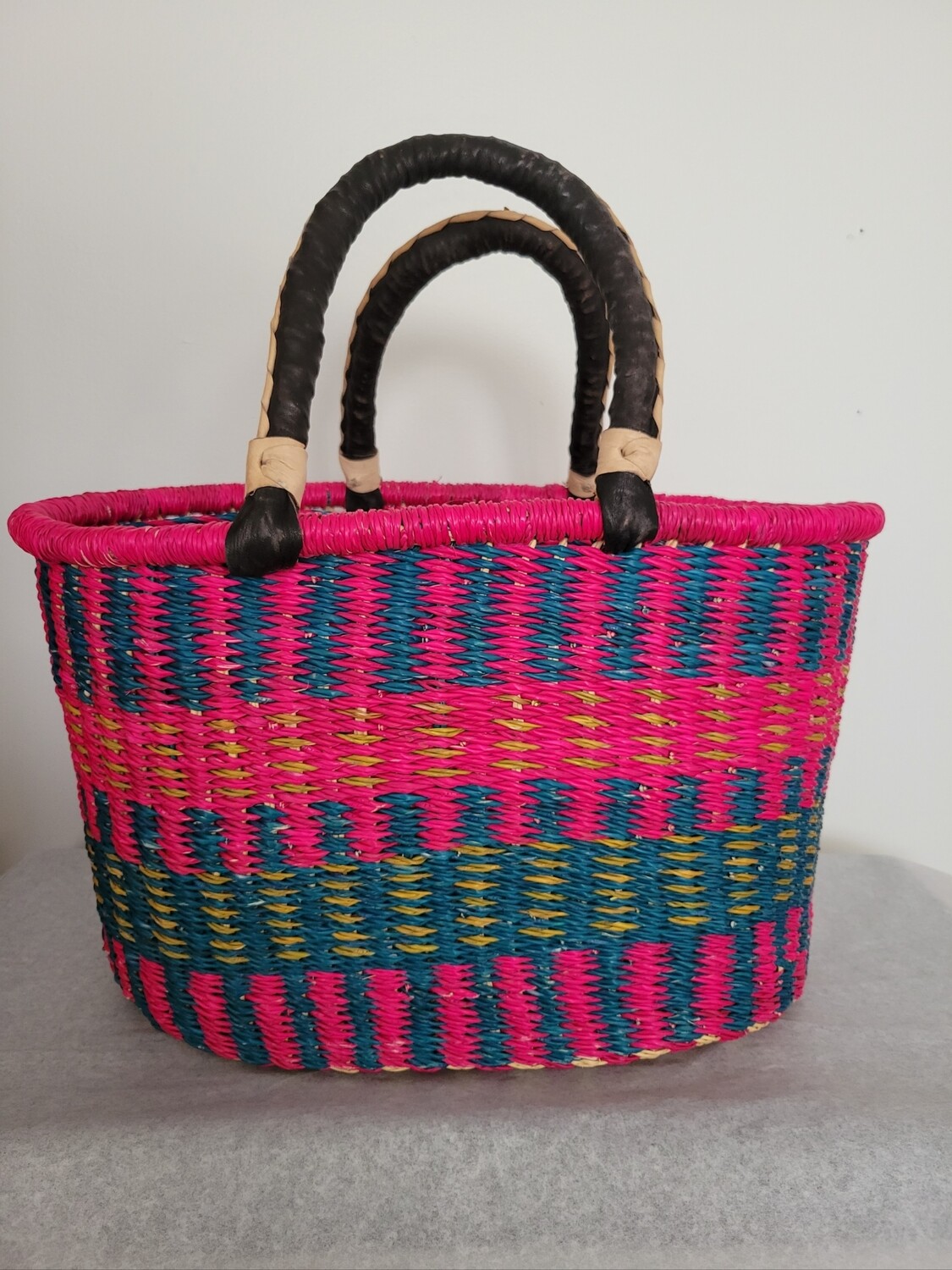 Oval shaped bag