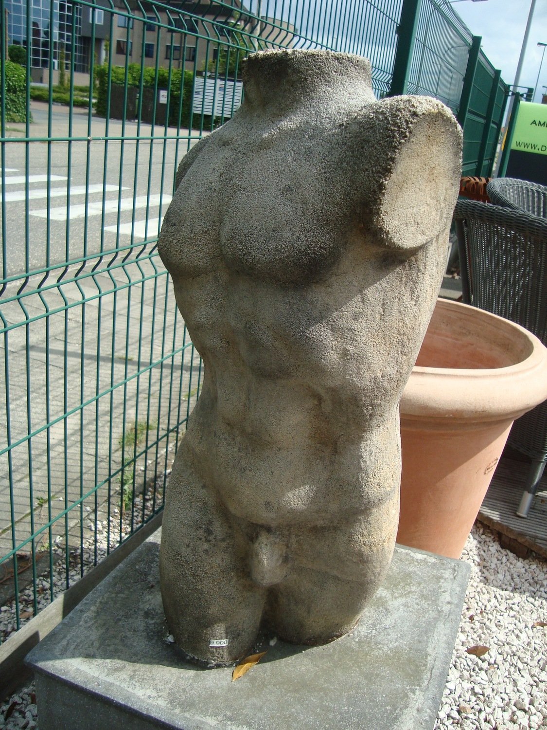 Spaanse zandstenen mannen Torso