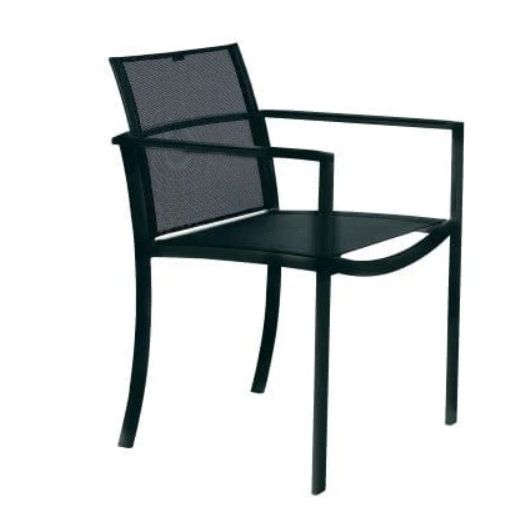 set van 4 Royal Botania ozon 55 zwart stapelbaar