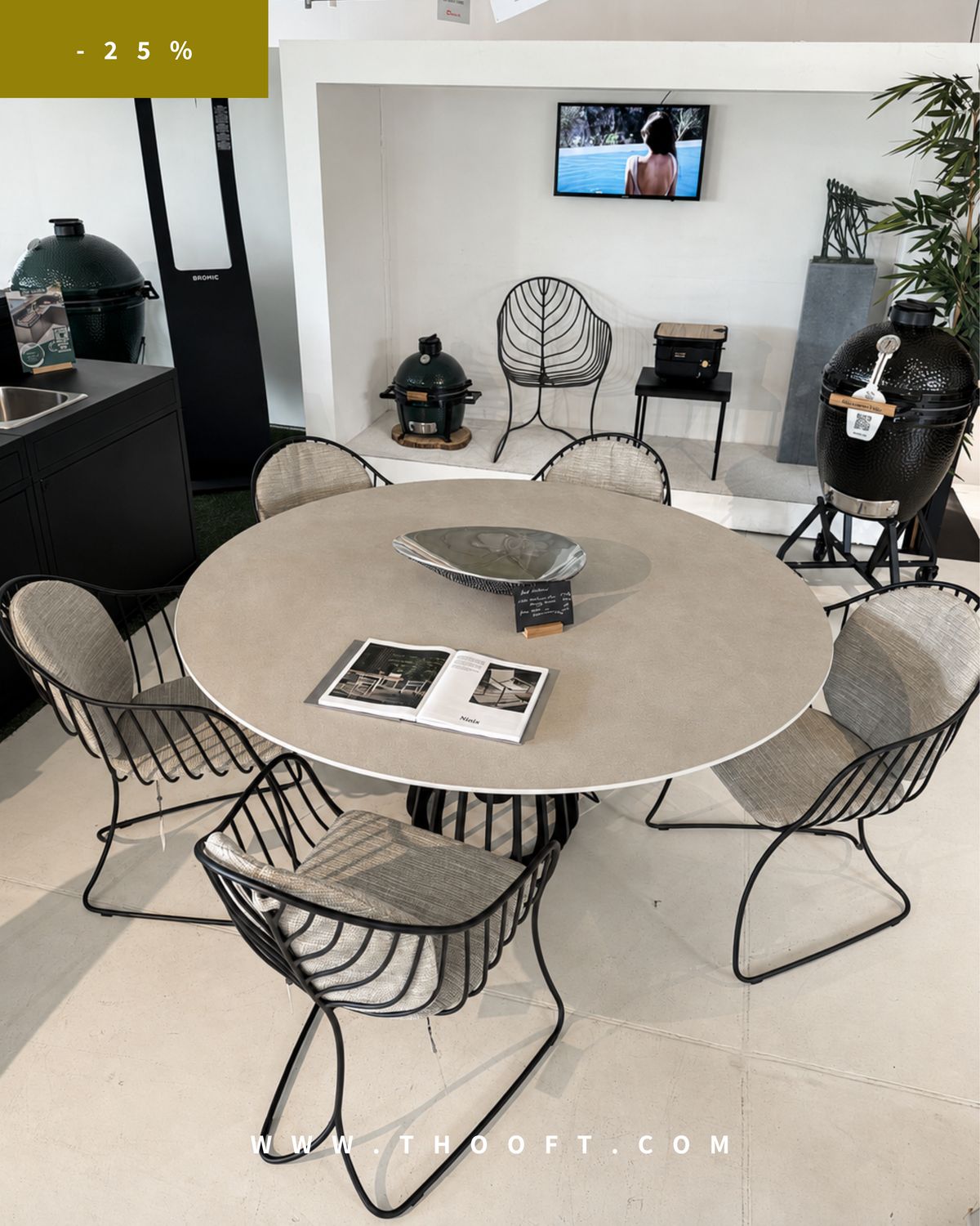 ​Furniz Verwarmde Design Dining Totaalsetting