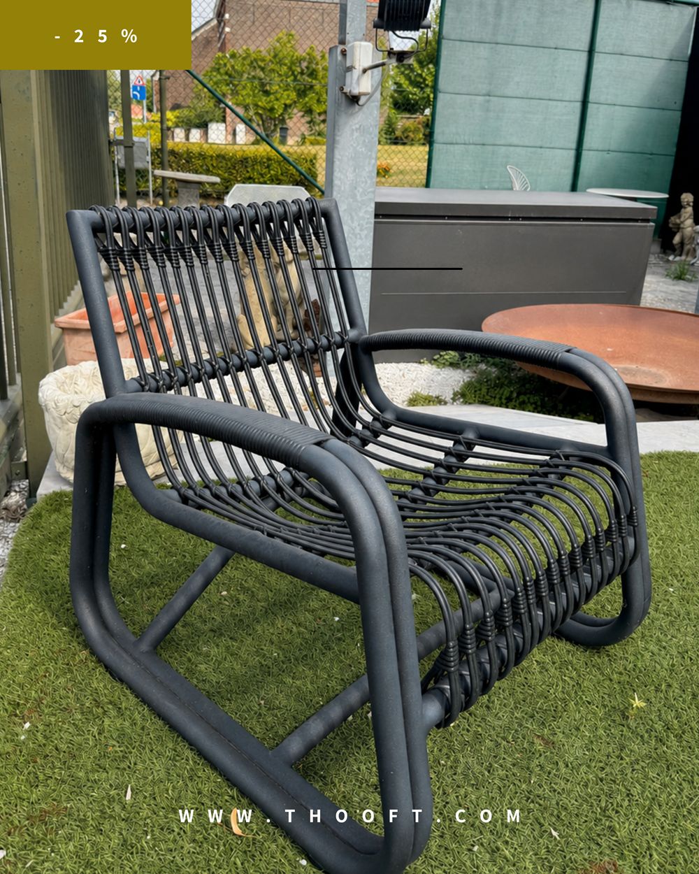 ​Cane-line Curve Loungestoel