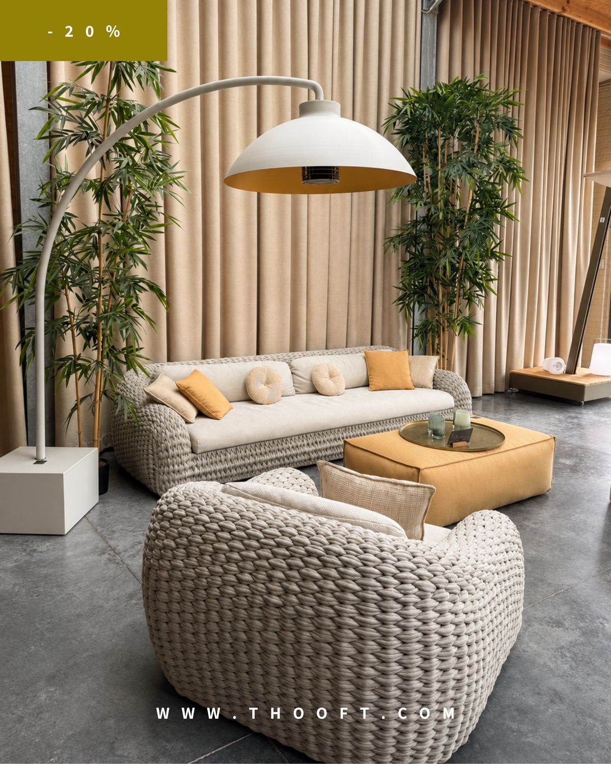 ​Manutti Kodo Lounge Totaalsetting