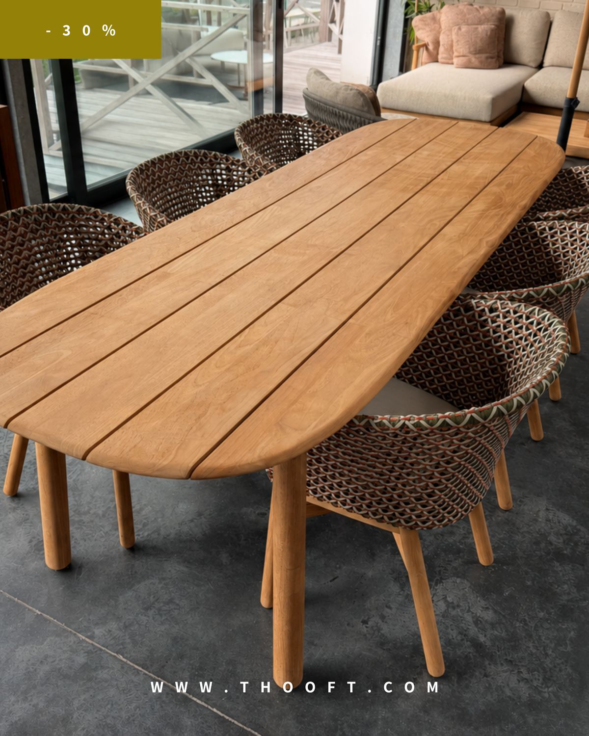 ​DEDON MBRACE Dining Totaalsetting