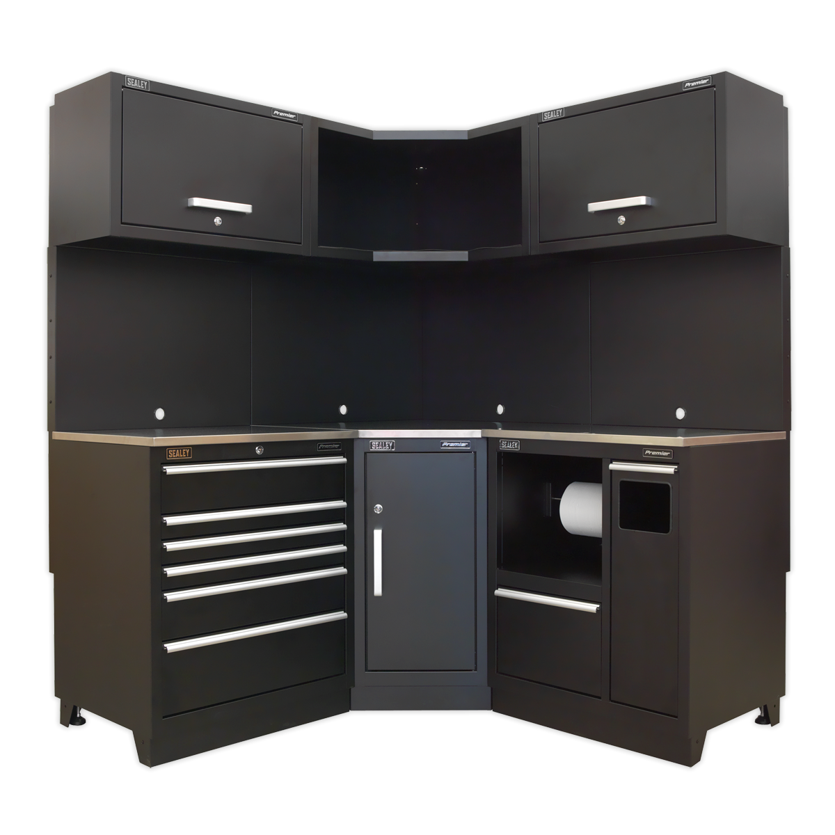 SEALEY Modular Cabinet Combo Stainless Steel
