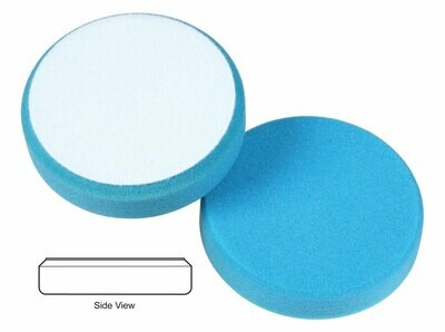 Lake Country Hydro-Tech Flat Foam Pad – 5.5”, Colour/PAD: Cyan Foam (Heavy Polishing Pad